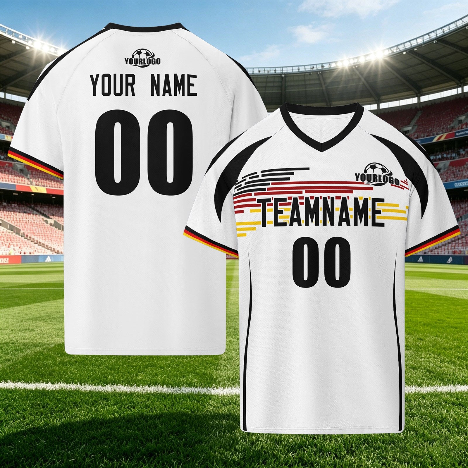 Custom Germany 2026 World Cup Football Shirt Customized Soccer Jersey for Fans Add Your Name & Number FZ190-F007038-003
