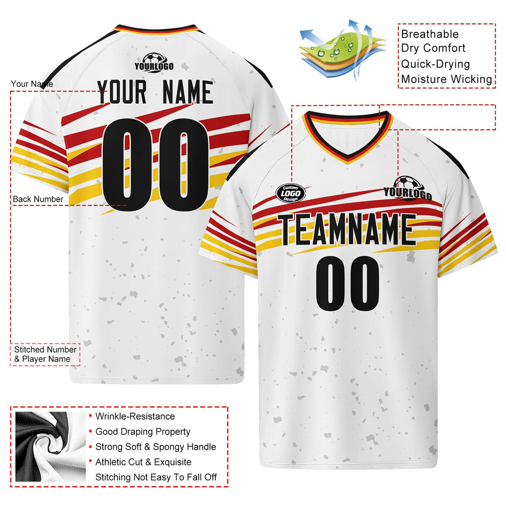 Custom Germany 2026 World Cup Football Shirt Customized Soccer Jersey for Fans Add Your Name & Number FZ190-F007038-006