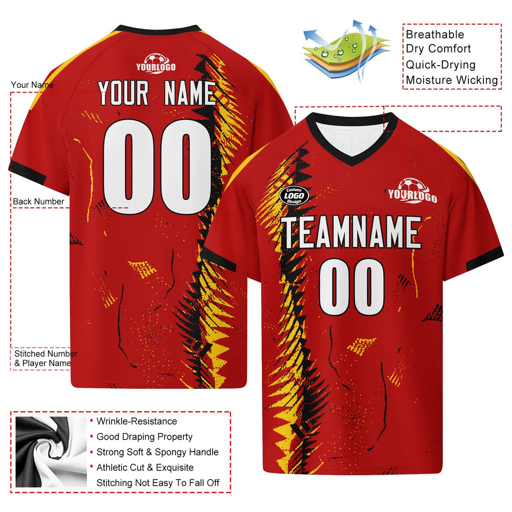 Custom Germany 2026 World Cup Football Shirt Customized Soccer Jersey for Fans Add Your Name & Number FZ190-F007038-007