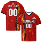 Custom Germany 2026 World Cup High Quality Soccer Stadium Version Jersey Sneakers Sports Shoes and Hat Combo Offer Personalized Team Name and Logo ZH-F007046-007