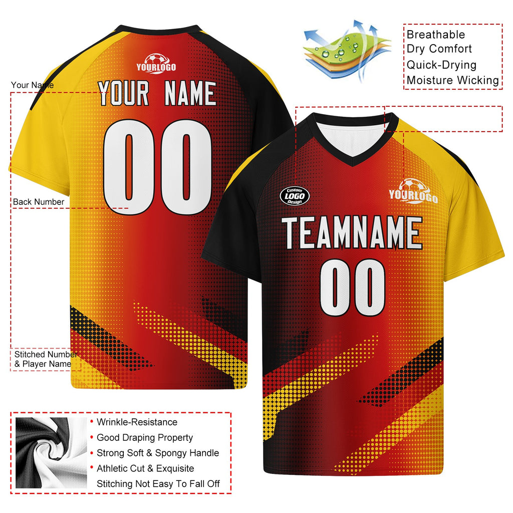 Custom Germany 2026 World Cup Football Shirt Customized Soccer Jersey for Fans Add Your Name & Number FZ190-F007038-008