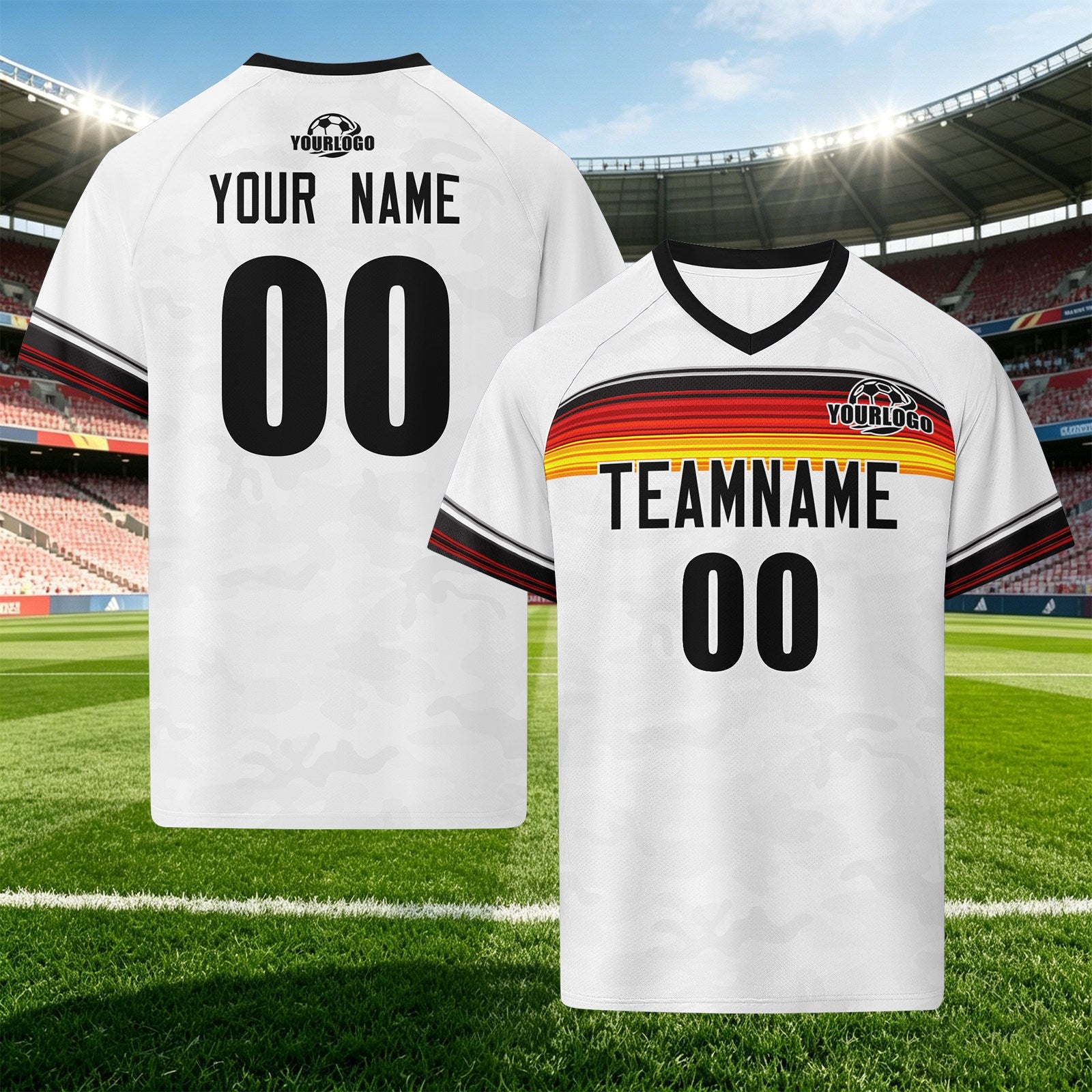 Custom Germany 2026 World Cup Football Shirt Customized Soccer Jersey for Fans Add Your Name & Number FZ190-F007038-009