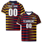 Custom Spain 2026 World Cup High Quality Soccer Stadium Version Jersey Sneakers Sports Shoes and Hat Combo Offer Personalized Team Name and Logo ZH-F007049-004