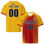Custom Spain 2026 World Cup High Quality Soccer Stadium Version Jersey Sneakers Sports Shoes and Hat Combo Offer Personalized Team Name and Logo ZH-F007049-007