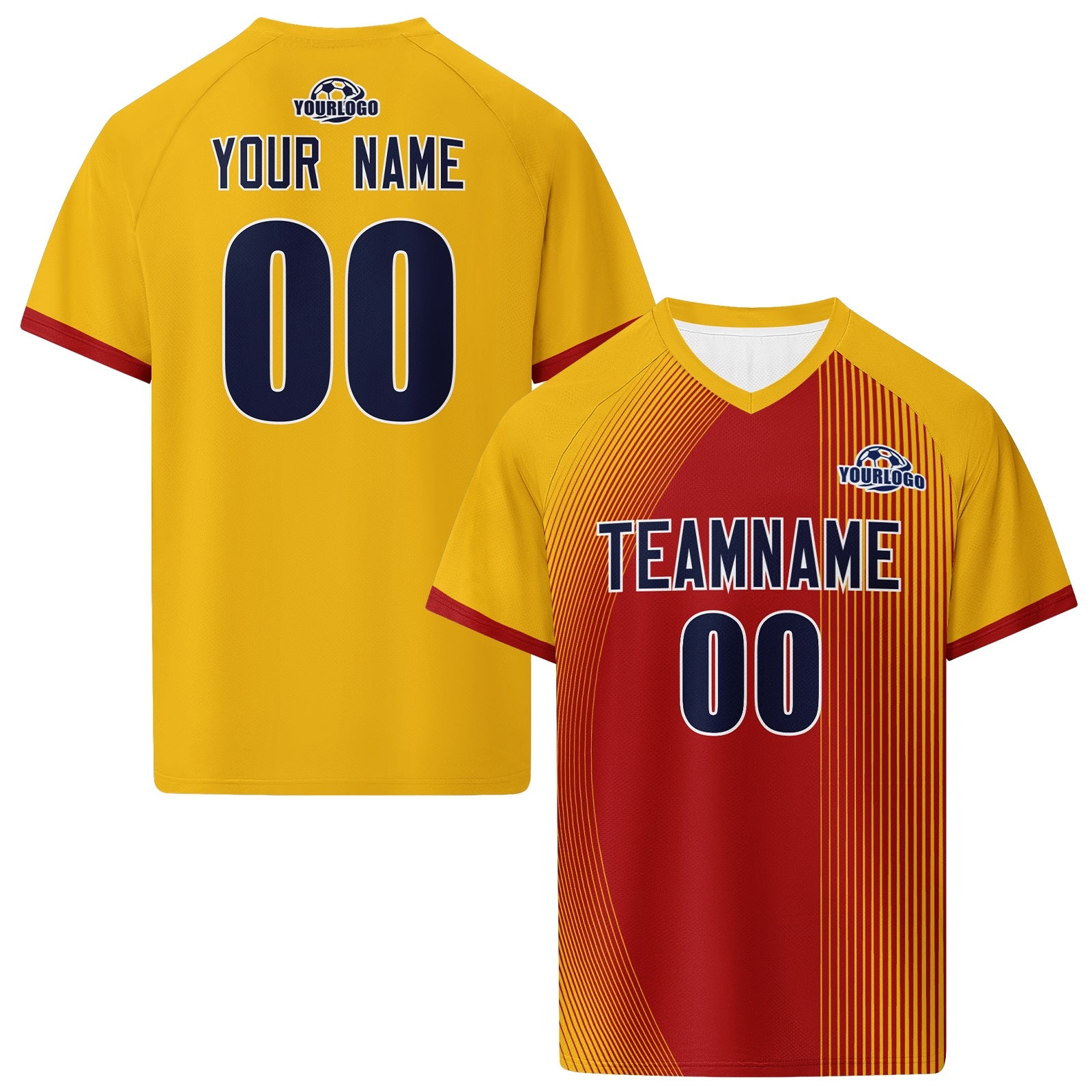 Custom Spain 2026 World Cup High Quality Soccer Stadium Version Jersey Sneakers Sports Shoes and Hat Combo Offer Personalized Team Name and Logo ZH-F007049-007