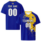 Custom Bosnia and Herzegovina 2026 World Cup High Quality Soccer Stadium Version Jersey Sneakers Sports Shoes and Hat Combo Offer Personalized Team Name and Logo ZH-F007062-008