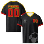 Custom 2026 World Cup Germany High Quality Soccer Stadium Version Jersey Sneakers Sports Shoes and Hat Combo Offer Personalized Team Name and Logo ZH-F025071-1