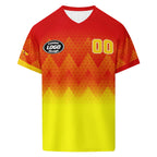 Custom 2026 World Cup Spain High Quality Soccer Stadium Version Jersey Sneakers Sports Shoes and Hat Combo Offer Personalized Team Name and Logo ZH-F025077-2