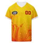 Custom 2026 World Cup Spain High Quality Soccer Stadium Version Jersey Sneakers Sports Shoes and Hat Combo Offer Personalized Team Name and Logo ZH-F025077-5