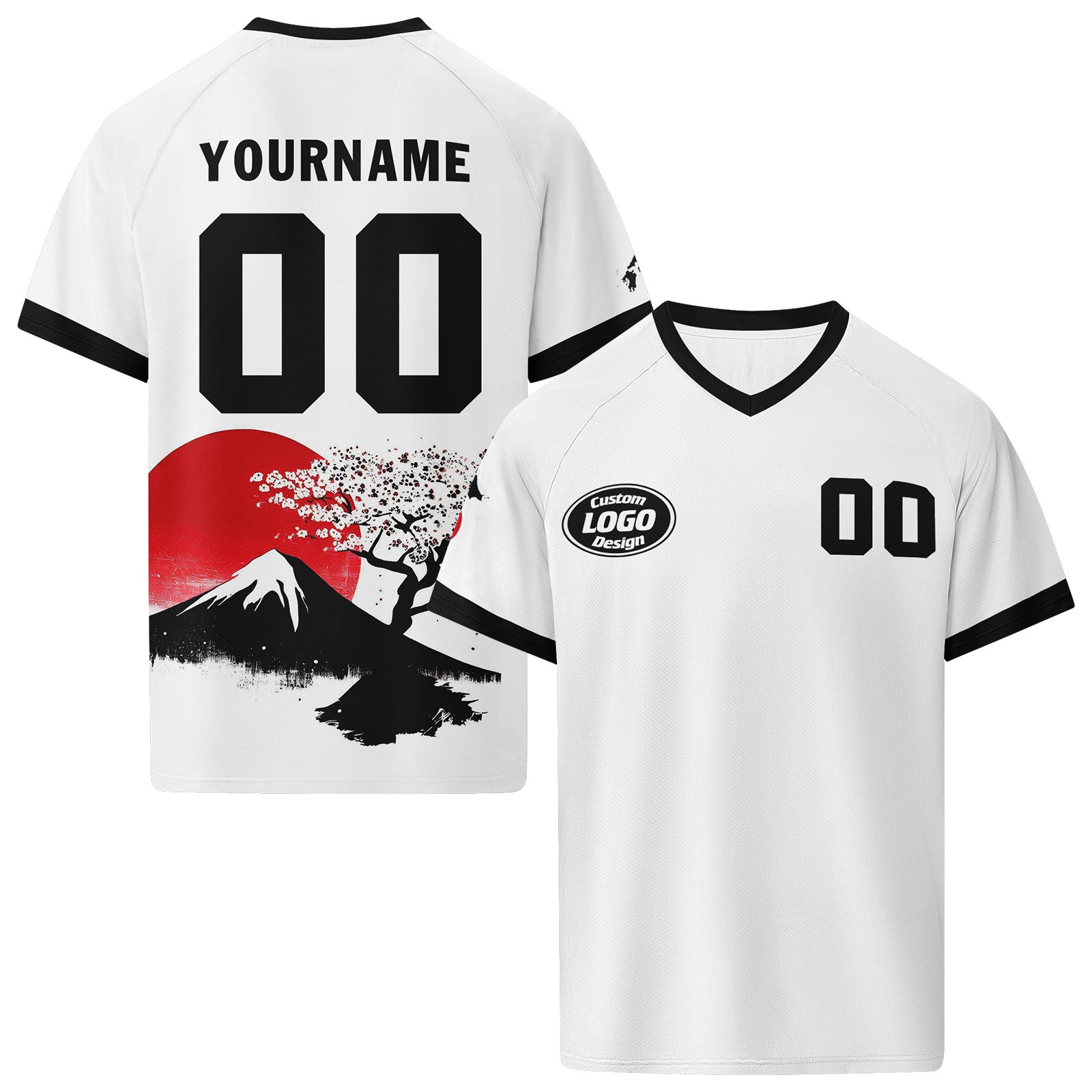 Custom Japan 2026 World Cup High Quality Soccer Stadium Version Jersey Sneakers Sports Shoes and Hat Combo Offer Personalized Team Name and Logo ZH-F025092-7