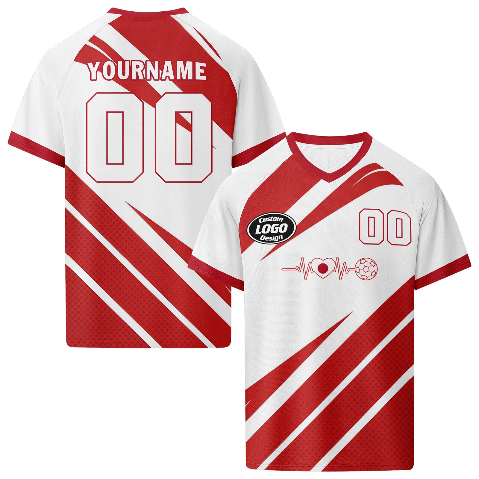 Custom Japan 2026 World Cup High Quality Soccer Stadium Version Jersey Sneakers Sports Shoes and Hat Combo Offer Personalized Team Name and Logo ZH-F025092-9