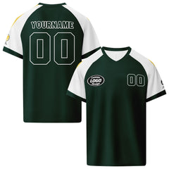 Custom South Africa 2026 World Cup High Quality Soccer Stadium Version Jersey Sneakers Sports Shoes and Hat Combo Offer Personalized Team Name and Logo ZH-F025128-5