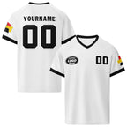 Custom Belgium 2026 World Cup High Quality Soccer Stadium Version Jersey Sneakers Sports Shoes and Hat Combo Offer Personalized Team Name and Logo ZH-F025134-5