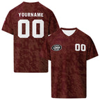 Custom Qatar 2026 World Cup High Quality Soccer Stadium Version Jersey Sneakers Sports Shoes and Hat Combo Offer Personalized Team Name and Logo ZH-F025144-5