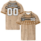 Custom Egypt 2026 World Cup High Quality Soccer Stadium Version Jersey Sneakers Sports Shoes and Hat Combo Offer Personalized Team Name and Logo ZH-F025147-5
