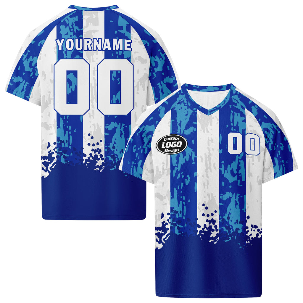 Custom Uruguay 2026 World Cup High Quality Soccer Stadium Version Jersey Sneakers Sports Shoes and Hat Combo Offer Personalized Team Name and Logo ZH-F025155-2