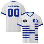 Custom Uruguay 2026 World Cup High Quality Soccer Stadium Version Jersey Sneakers Sports Shoes and Hat Combo Offer Personalized Team Name and Logo ZH-F025152-4