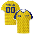 Custom Curaçao 2026 World Cup High Quality Soccer Stadium Version Jersey Sneakers Sports Shoes and Hat Combo Offer Personalized Team Name and Logo ZH-F025154-1