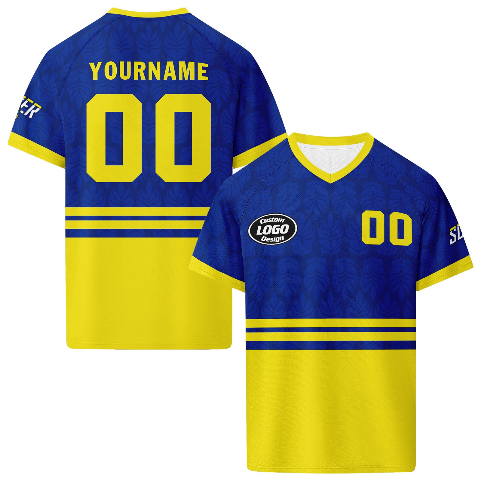 Custom Curaçao 2026 World Cup High Quality Soccer Stadium Version Jersey Sneakers Sports Shoes and Hat Combo Offer Personalized Team Name and Logo ZH-F025153-3
