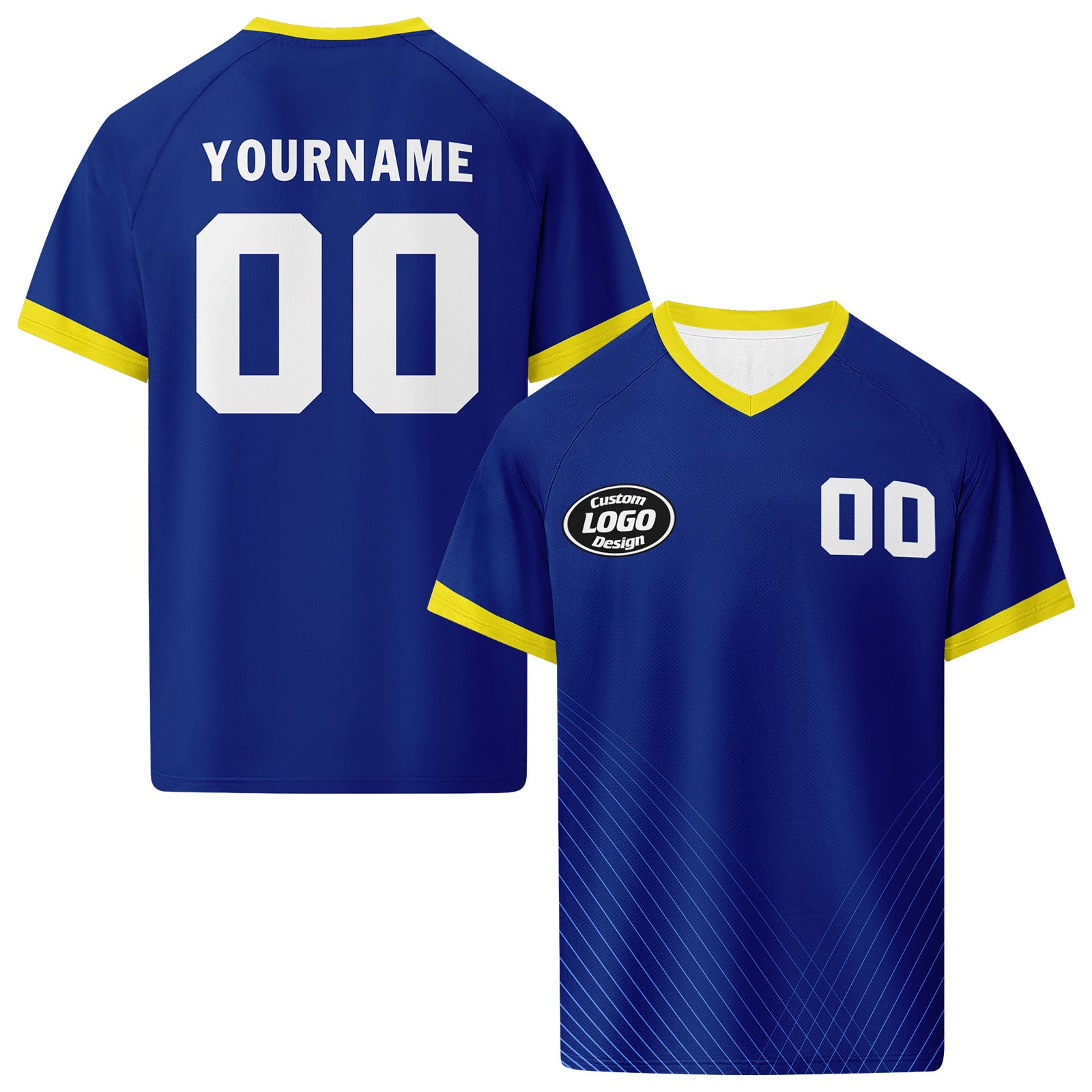 Custom Curaçao 2026 World Cup High Quality Soccer Stadium Version Jersey Sneakers Sports Shoes and Hat Combo Offer Personalized Team Name and Logo ZH-F025153-5