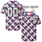 Custom 2026 World Cup United States High Quality Soccer Stadium Version Jersey Sneakers Sports Shoes and Hat Combo Offer Personalized Team Name and Logo ZH-F028064-2