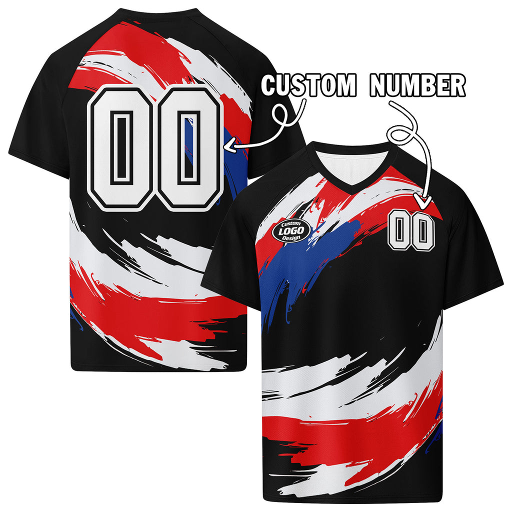 Custom 2026 World Cup United States High Quality Soccer Stadium Version Jersey Sneakers Sports Shoes and Hat Combo Offer Personalized Team Name and Logo ZH-F028064-5