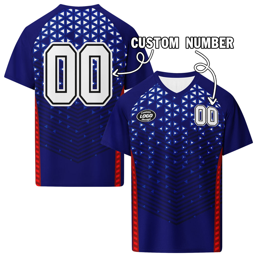 Custom 2026 World Cup United States High Quality Soccer Stadium Version Jersey Sneakers Sports Shoes and Hat Combo Offer Personalized Team Name and Logo ZH-F028064-6