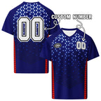Custom 2026 World Cup United States High Quality Soccer Stadium Version Jersey Sneakers Sports Shoes and Hat Combo Offer Personalized Team Name and Logo ZH-F028064-6