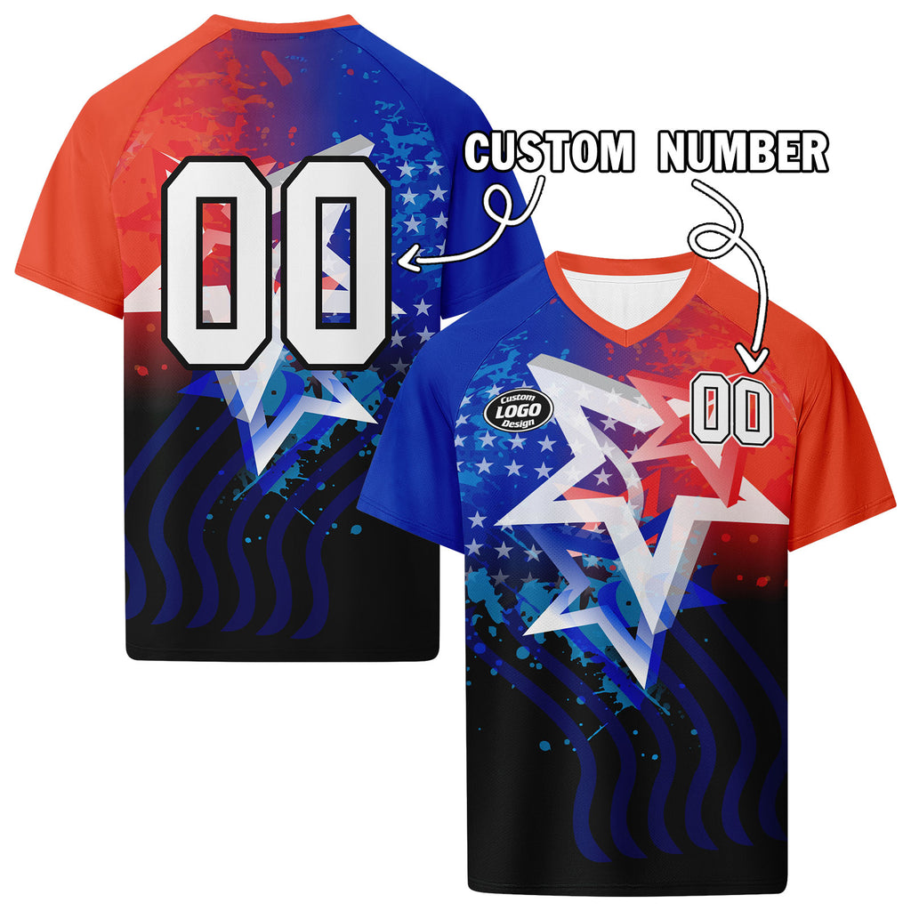 Custom 2026 World Cup United States High Quality Soccer Stadium Version Jersey Sneakers Sports Shoes and Hat Combo Offer Personalized Team Name and Logo ZH-F028064-7