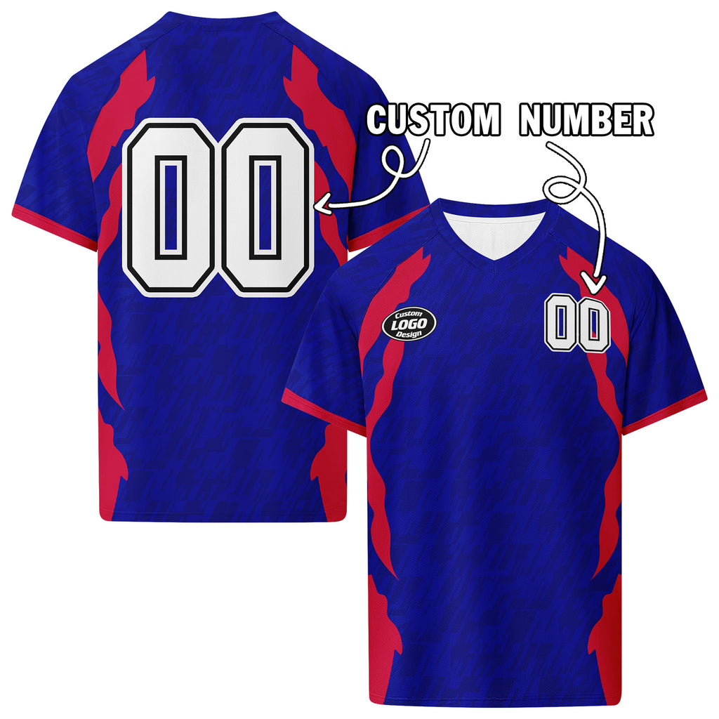 Custom 2026 World Cup United States High Quality Soccer Stadium Version Jersey Sneakers Sports Shoes and Hat Combo Offer Personalized Team Name and Logo ZH-F028064-8