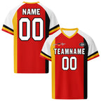 Custom Germany 2026 World Cup High Quality Soccer Stadium Version Jersey Sneakers Sports Shoes and Hat Combo Offer Personalized Team Name and Logo ZH-F028100-5
