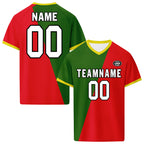 Custom Portugal 2026 World Cup High Quality Soccer Stadium Version Jersey Sneakers Sports Shoes and Hat Combo Offer Personalized Team Name and Logo ZH-F028104-3