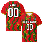 Custom Portugal 2026 World Cup High Quality Soccer Stadium Version Jersey Sneakers Sports Shoes and Hat Combo Offer Personalized Team Name and Logo ZH-F028104-6