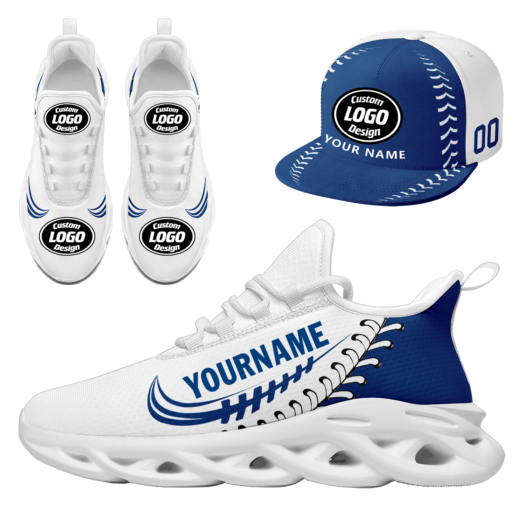Custom MaxSoul Shoes and Hat Combo Personalized JH-bd0b00ea-ab