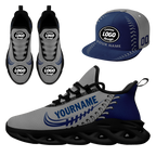 Custom MaxSoul Shoes and Hat Combo Personalized JH-bd0b00ea-ac
