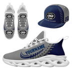 Custom MaxSoul Shoes and Hat Combo Personalized JH-bd0b00ea-ac