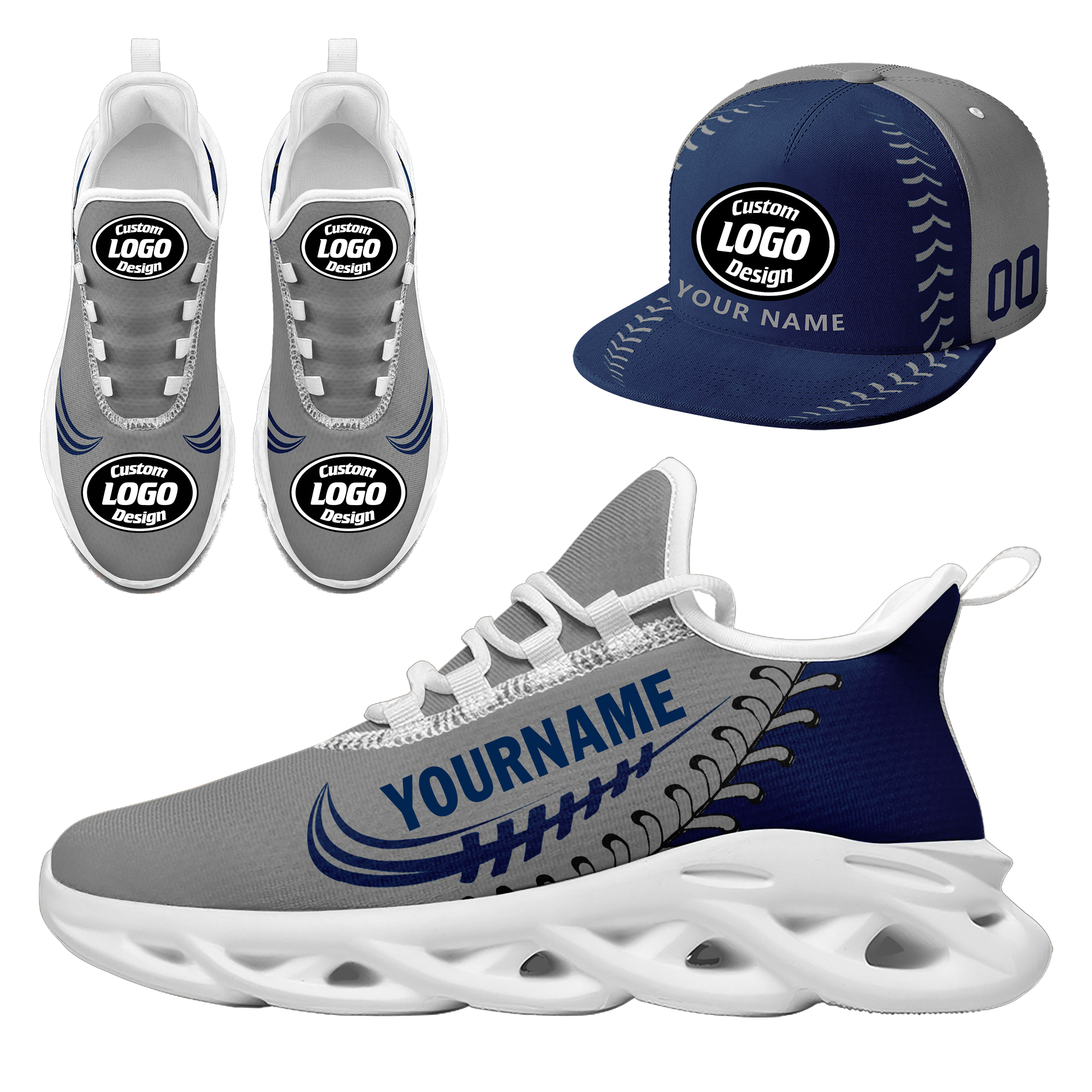 Custom MaxSoul Shoes and Hat Combo Personalized JH-bd0b00ea-ac