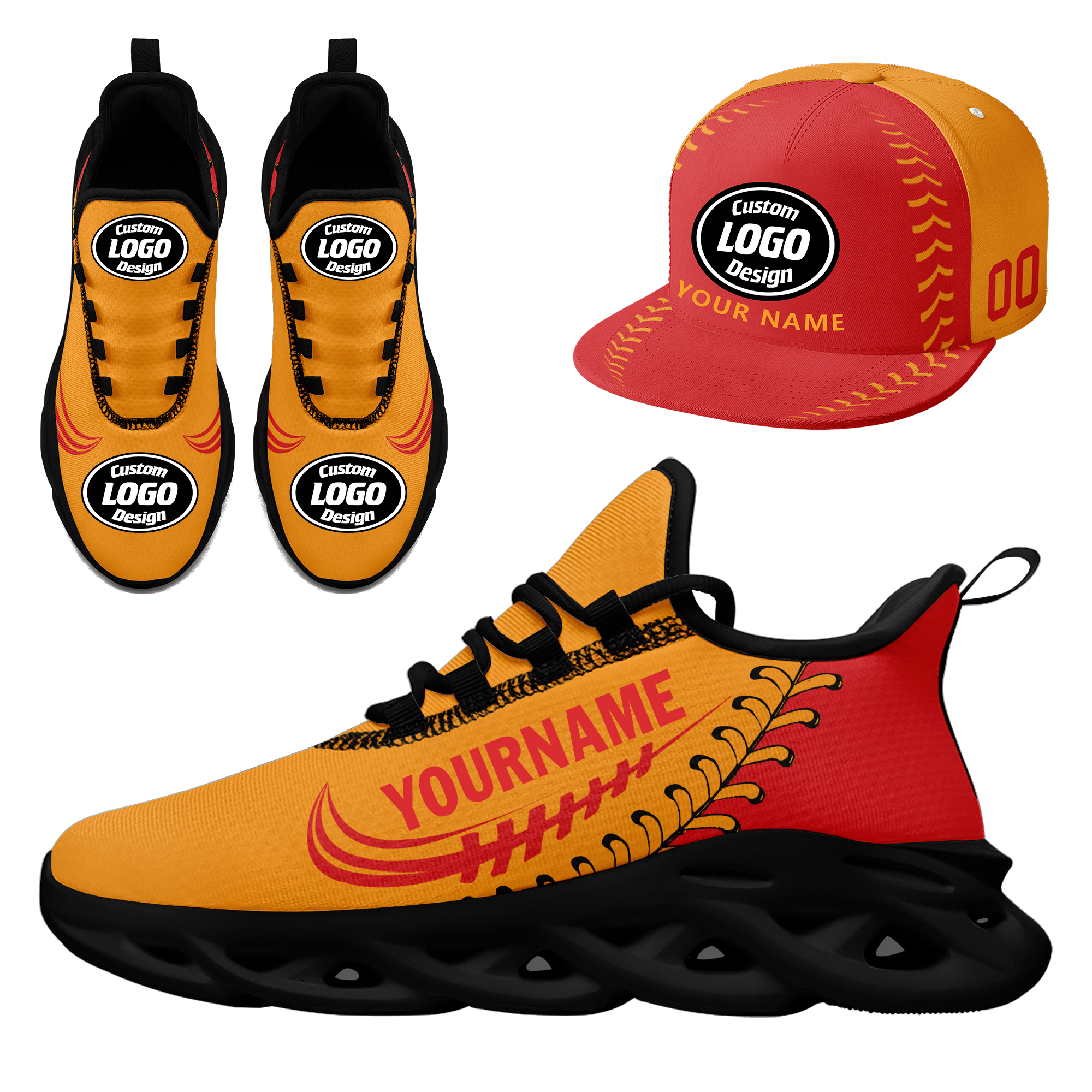 Custom MaxSoul Shoes and Hat Combo Personalized JH-bd0b00ea-ad