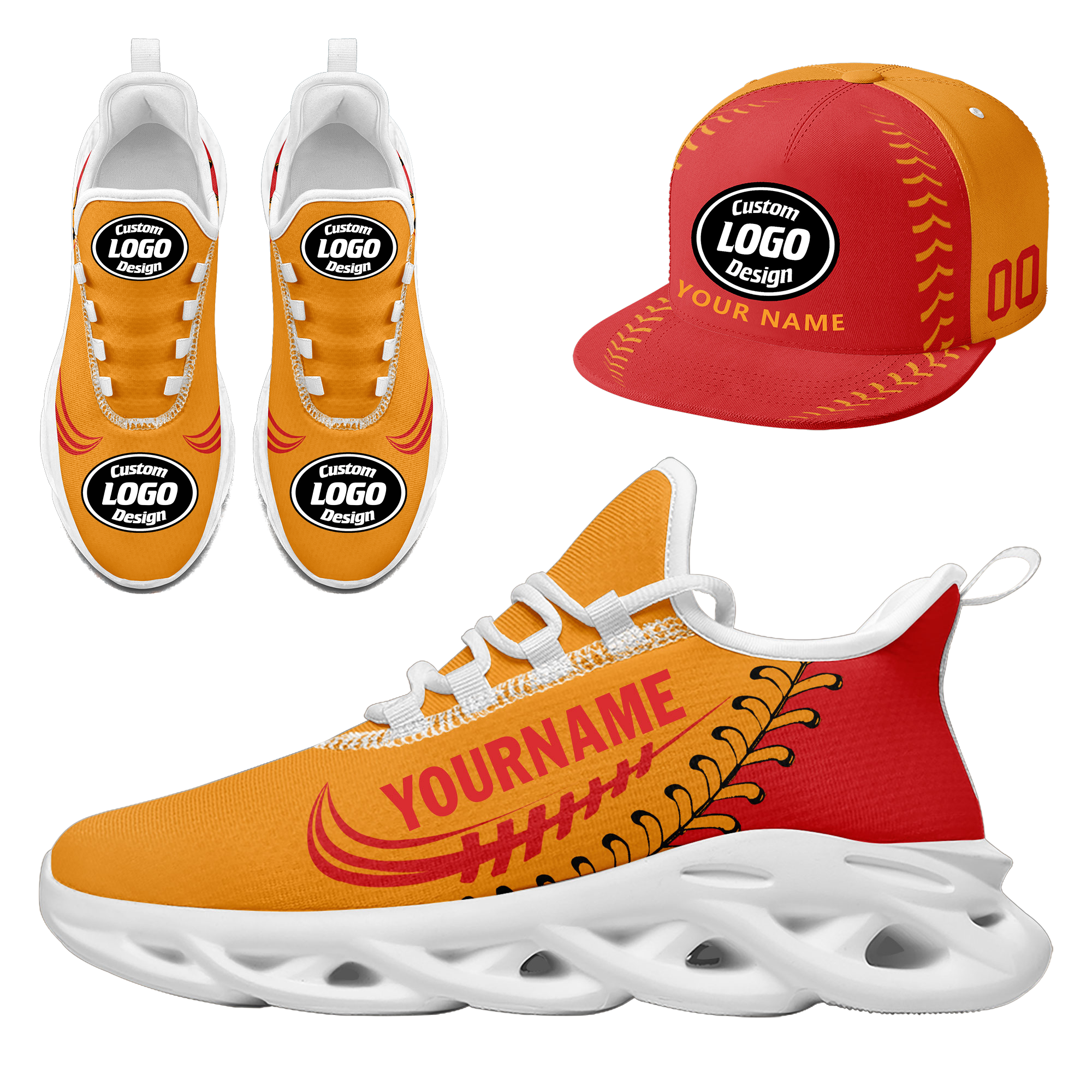 Custom MaxSoul Shoes and Hat Combo Personalized JH-bd0b00ea-ad