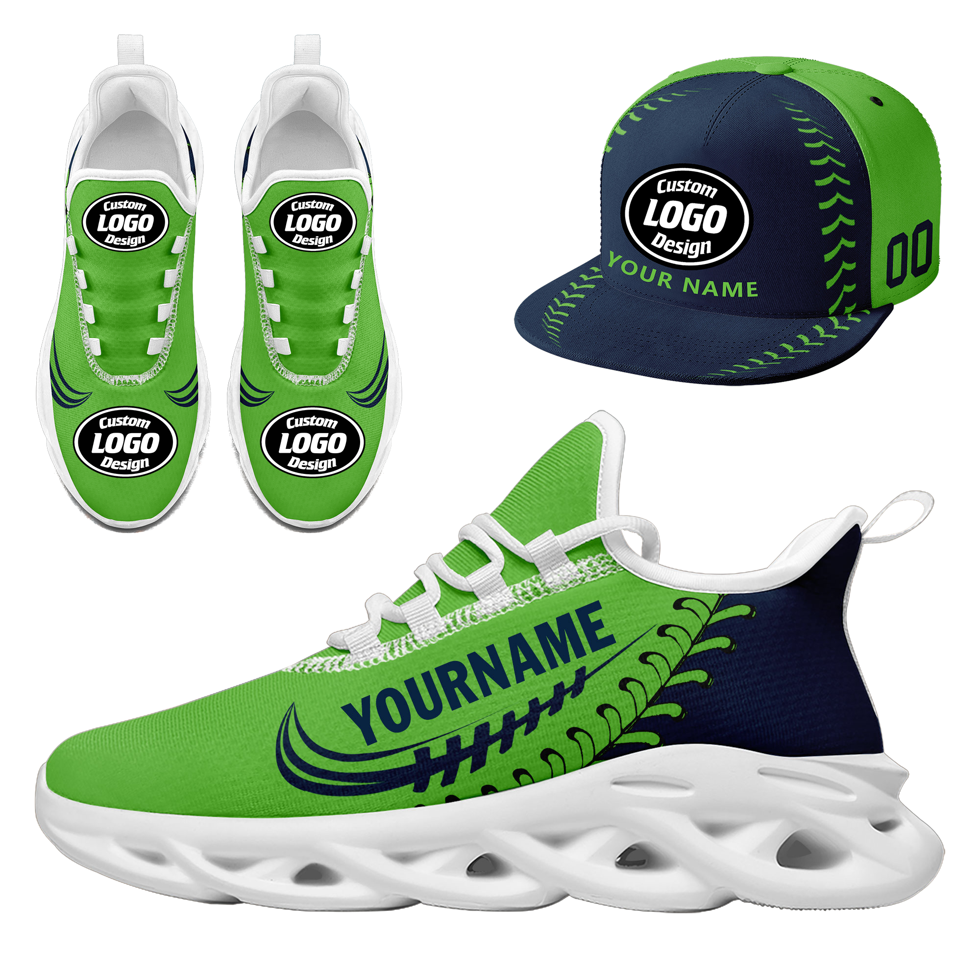 Custom MaxSoul Shoes and Hat Combo Personalized JH-bd0b00ea-ae
