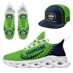 Custom MaxSoul Shoes and Hat Combo Personalized JH-bd0b00ea-ae