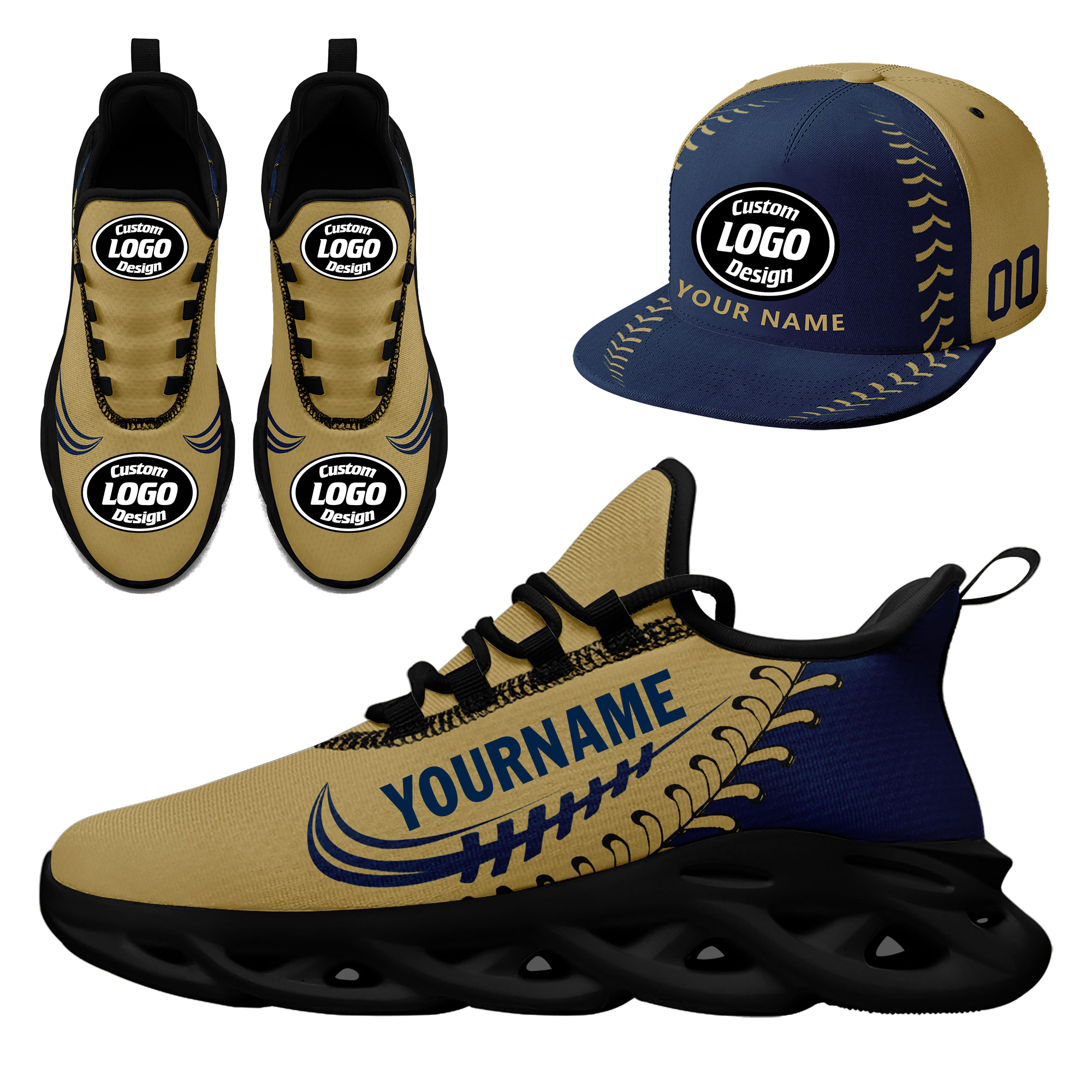 Custom MaxSoul Shoes and Hat Combo Personalized JH-bd0b00ea-af