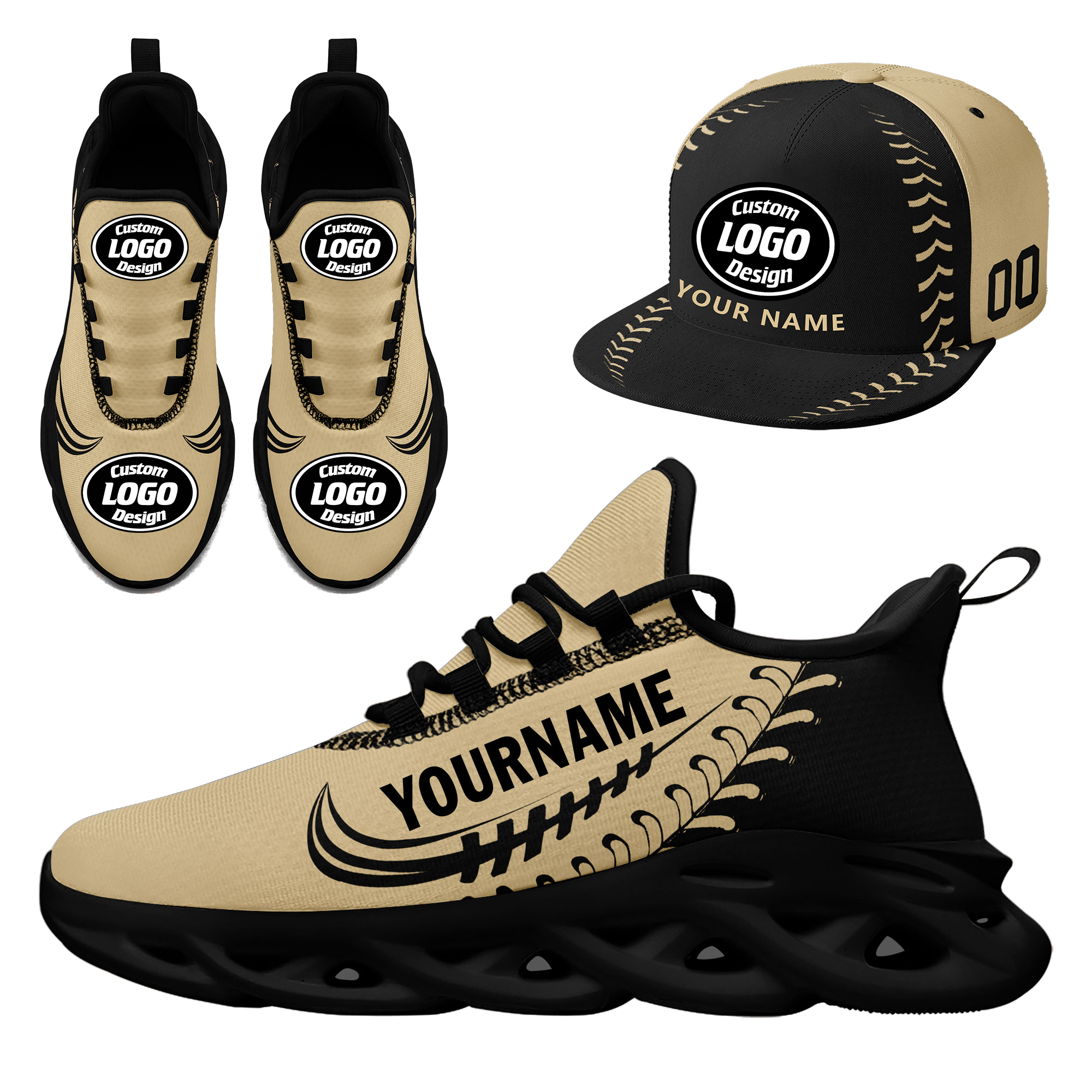Custom MaxSoul Shoes and Hat Combo Personalized JH-bd0b00ea-a8