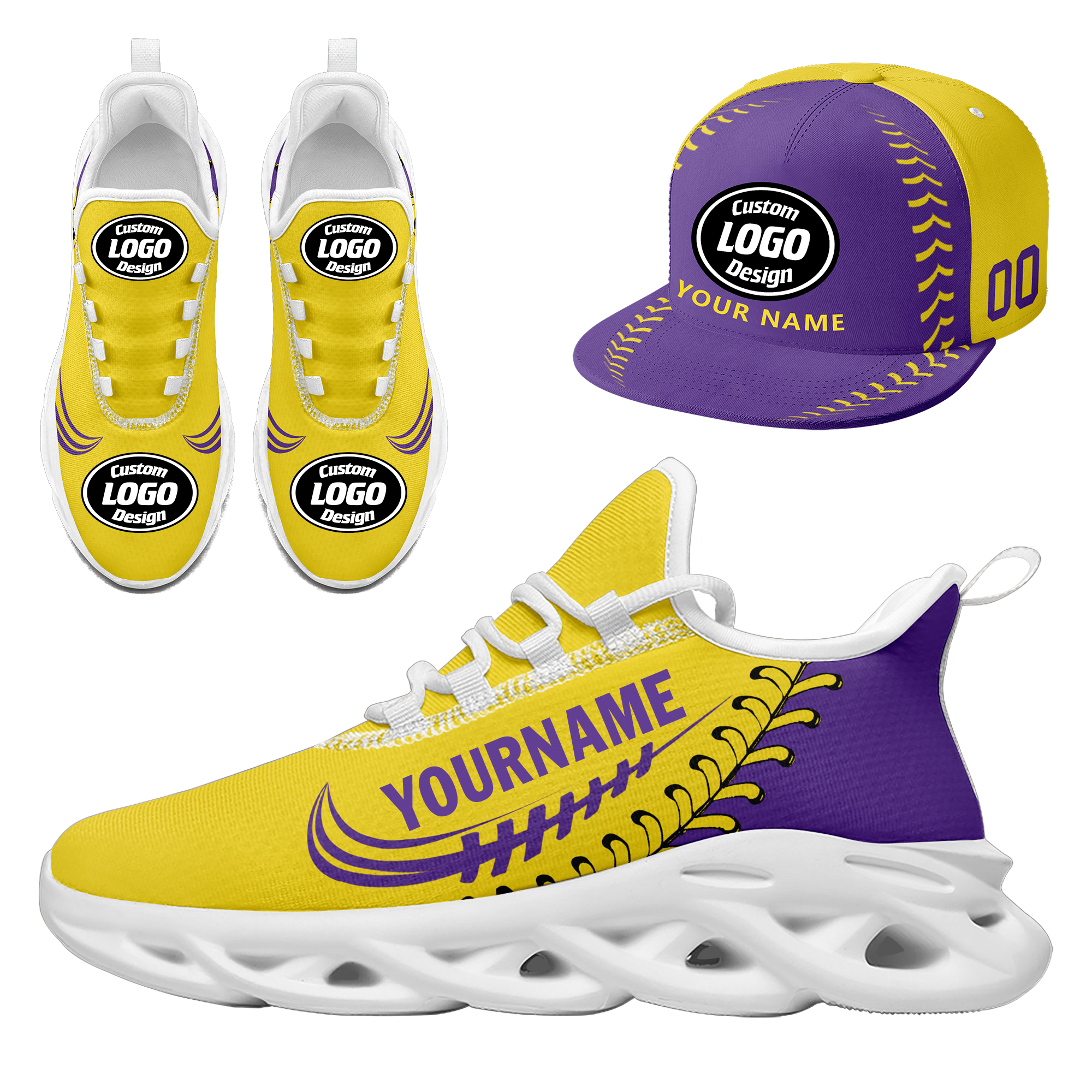 Custom MaxSoul Shoes and Hat Combo Personalized JH-bd0b00ea-a9