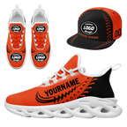 Custom MaxSoul Shoes and Hat Combo Personalized JH-bd0b00ea-b0