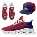Custom MaxSoul Shoes and Hat Combo Personalized JH-bd0b00ea-ba