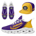 Custom MaxSoul Shoes and Hat Combo Personalized JH-bd0b00ea-bb