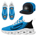 Custom MaxSoul Shoes and Hat Combo Personalized JH-bd0b00ea-bc
