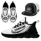Custom MaxSoul Shoes and Hat Combo Personalized JH-bd0b00ea-bf