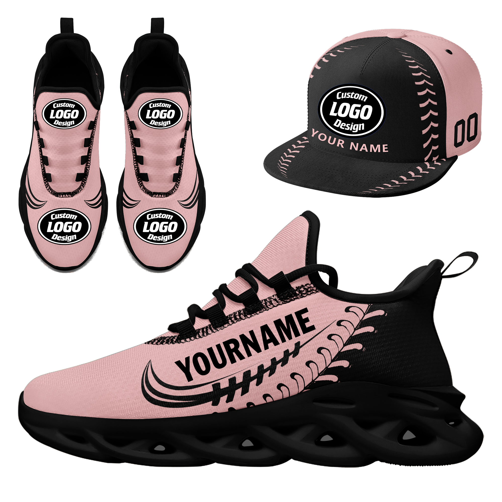 Custom MaxSoul Shoes and Hat Combo Personalized JH-bd0b00ea-b8